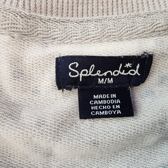 Splendid Gray Polka Dot Pajama Set Size Medium - Picture 8 of 15